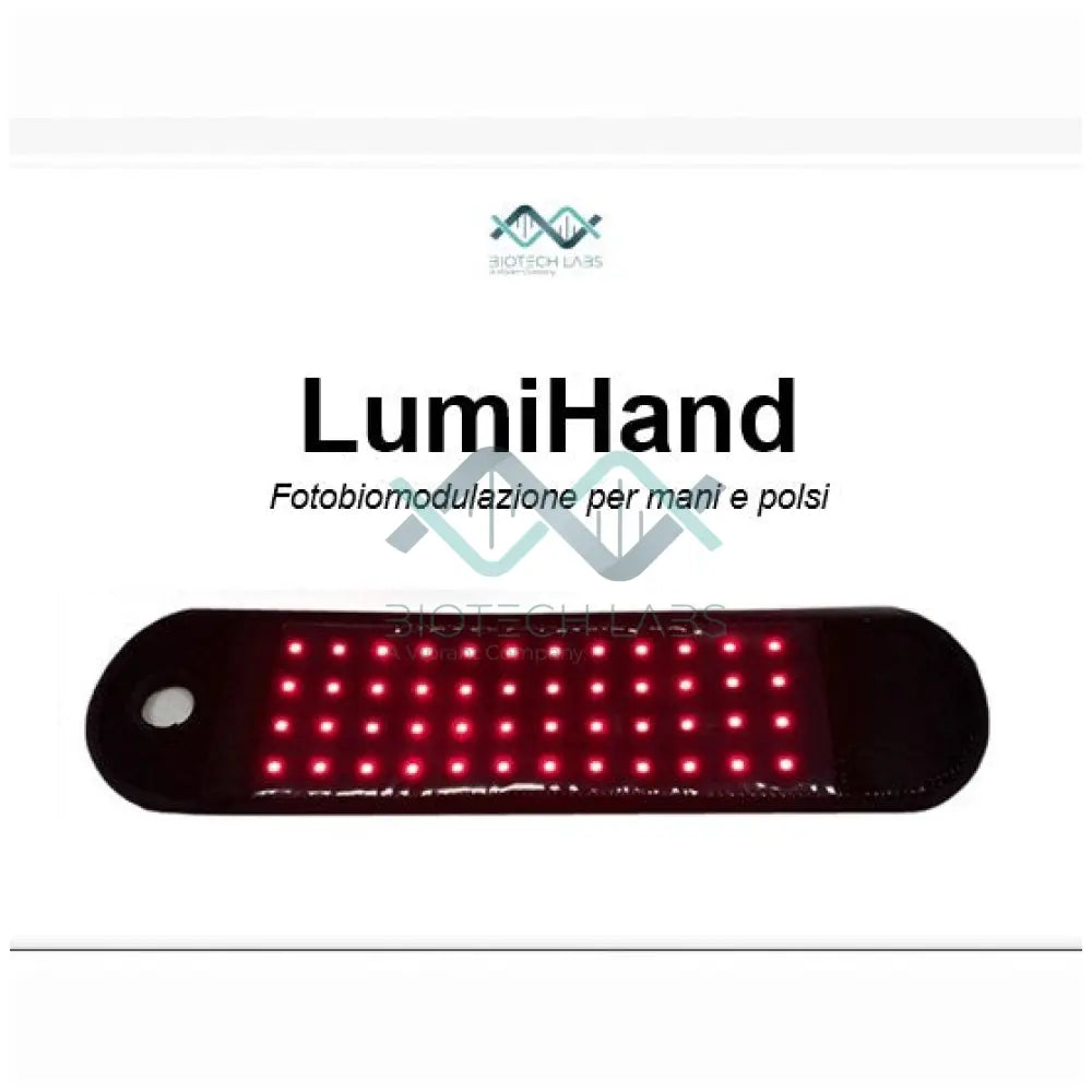 LumiHand - Fascia mano e polso con 48 led e 2 lunghezze d’onda