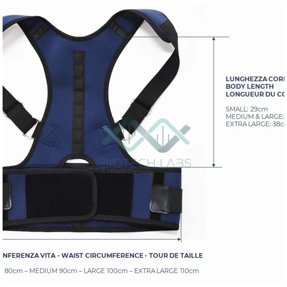 SoftMAG Posture Corrector - Postura Perfetta Benessere Totale S - Circonferenza Vita 80cm