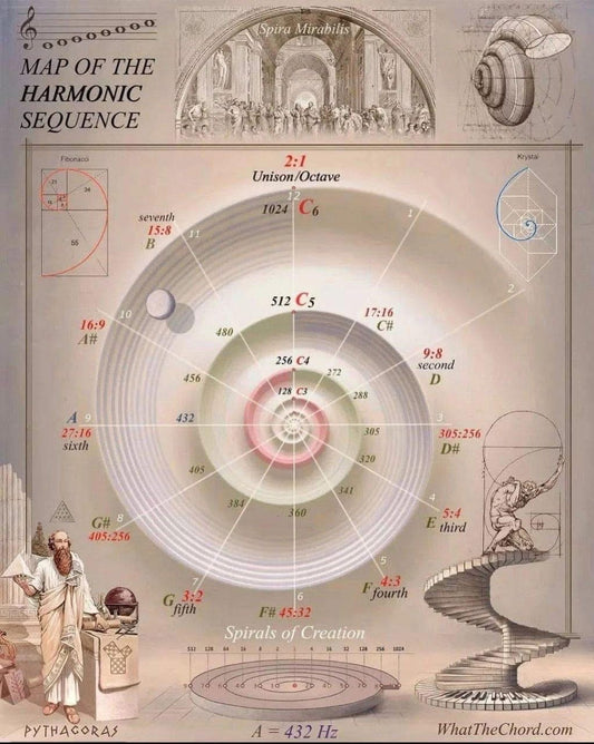 La Spirale Armonica: La Musica come Chiave dell’Universo