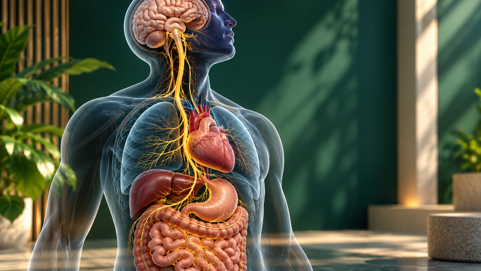 Il nervo vago: il collegamento tra cervello, cuore e intestino