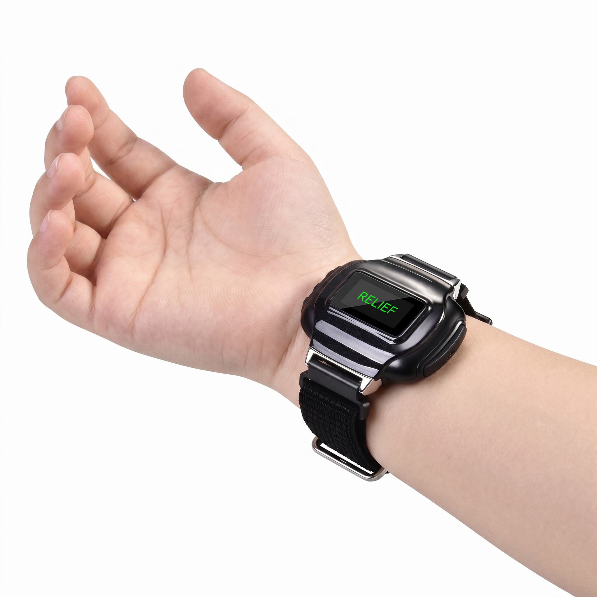 NeuroControl - Fascia da polso a stimolazione ritmica per il benessere quotidiano