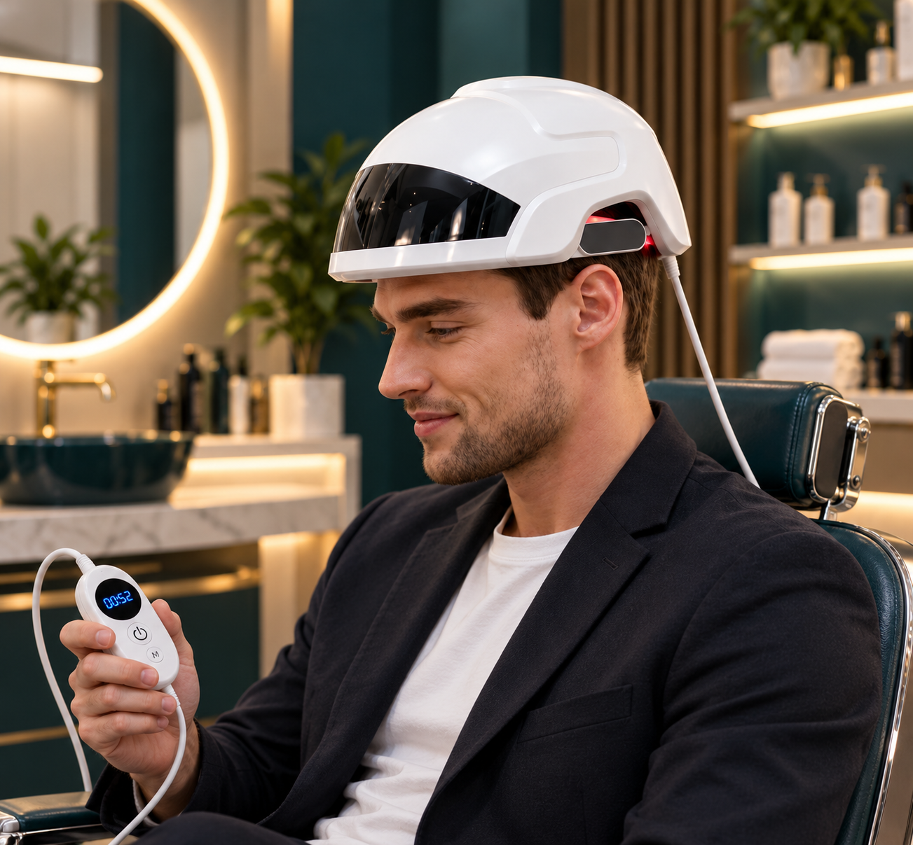 LumiPulse – Casco Laser e LED per Capelli