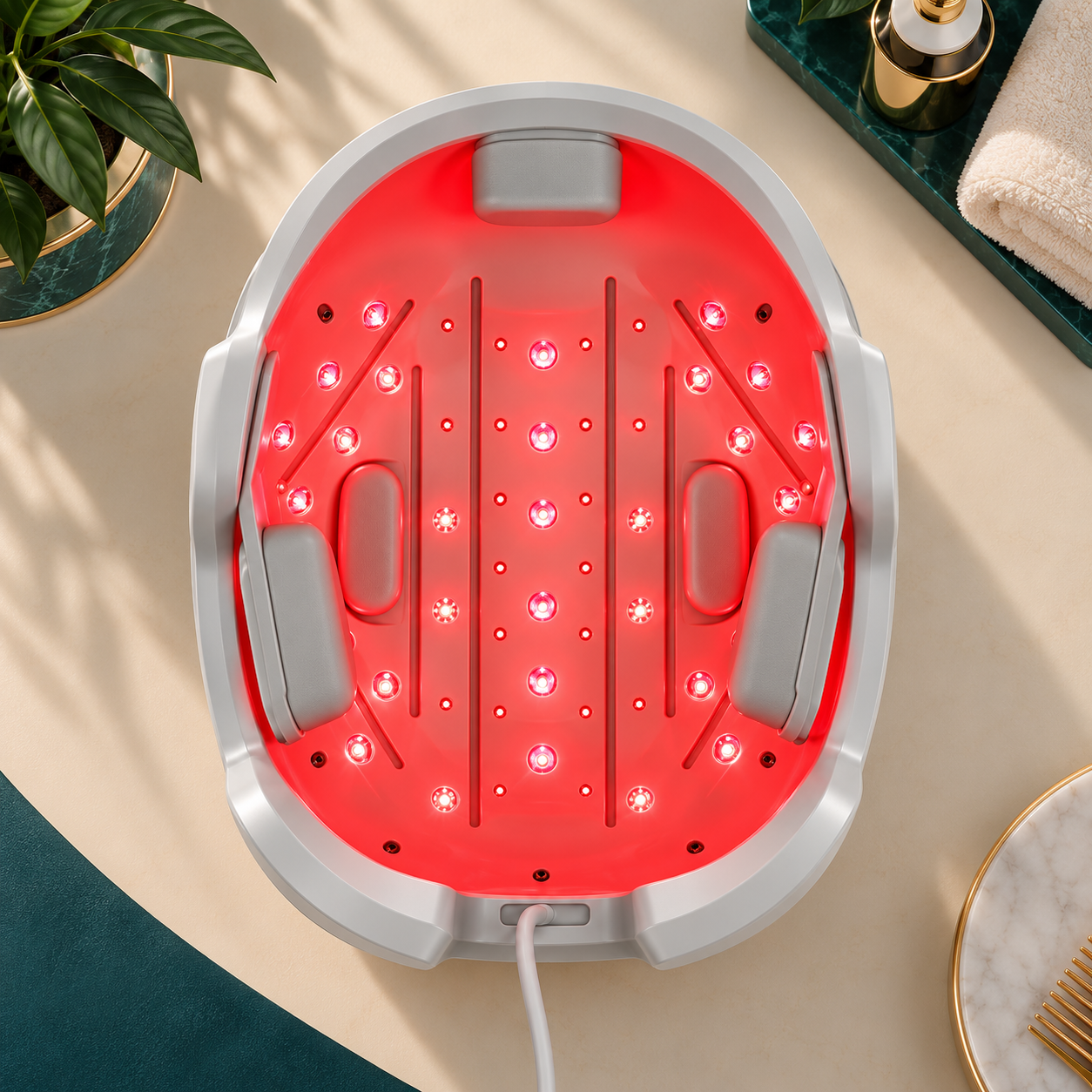 LumiPulse – Casco Laser e LED per Capelli