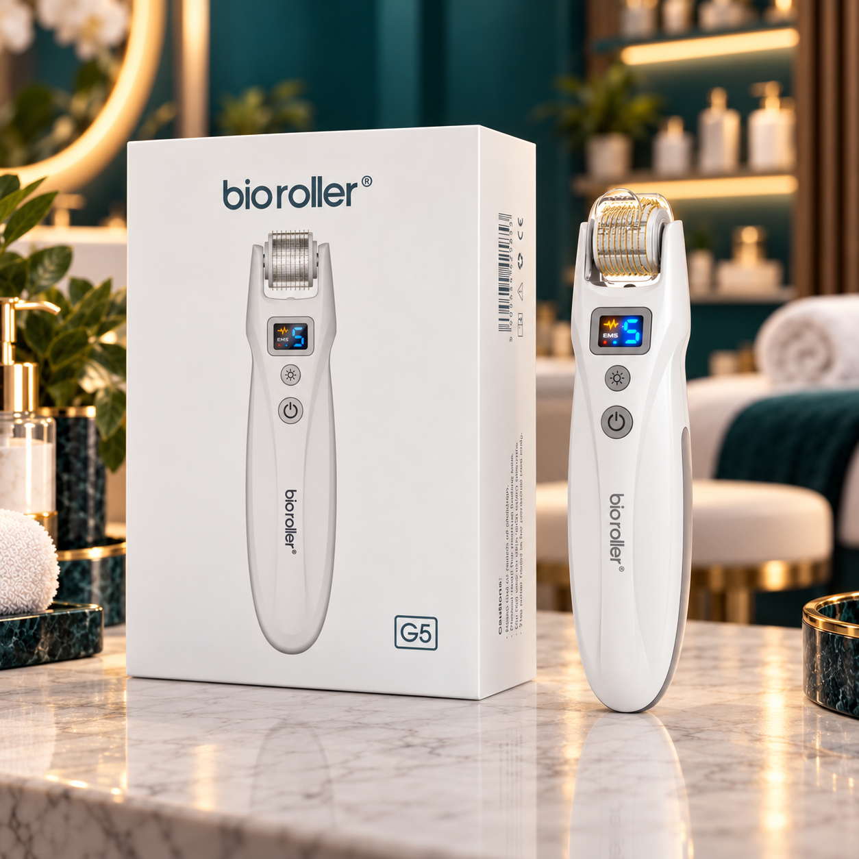 Bio Roller G5 – Rullo cosmetico con LED ed EMS