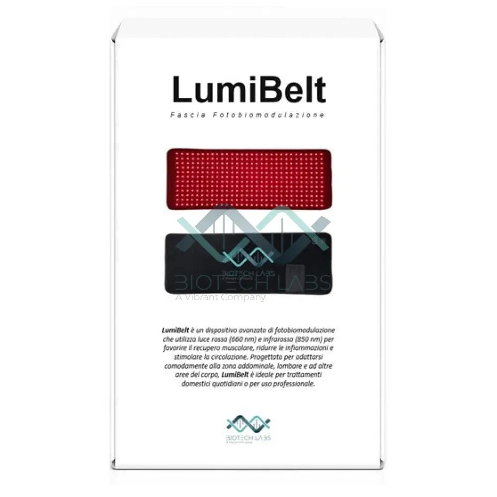 LumiBelt - Fascia addome multiuso con 360 led e 2 lunghezze d’onda