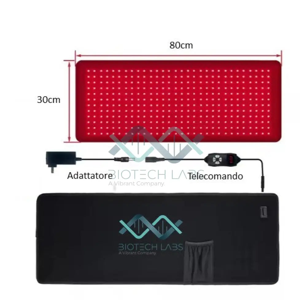 LumiBelt - Fascia addome multiuso con 360 led e 2 lunghezze d’onda