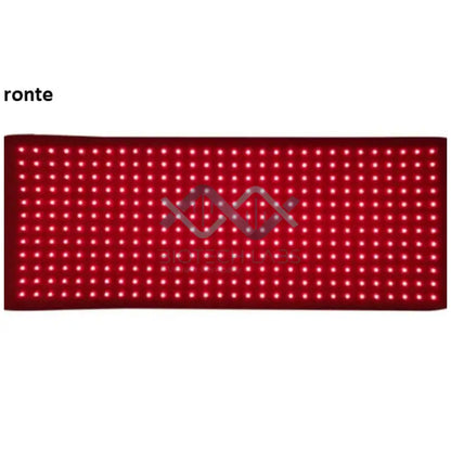 LumiBelt - Fascia addome multiuso con 360 led e 2 lunghezze d’onda