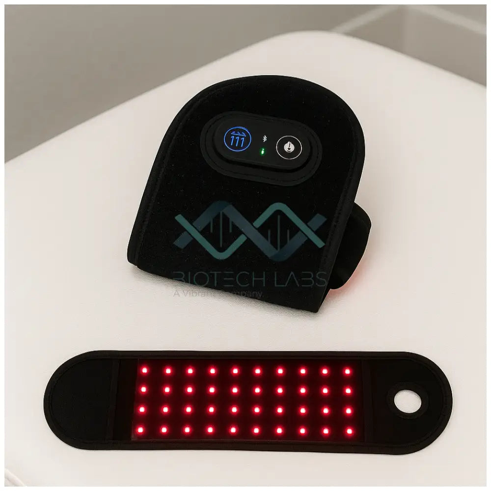 LumiHand - Fascia mano e polso con 48 led e 2 lunghezze d’onda