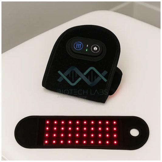 LumiHand - Fascia mano e polso con 48 led e 2 lunghezze d’onda