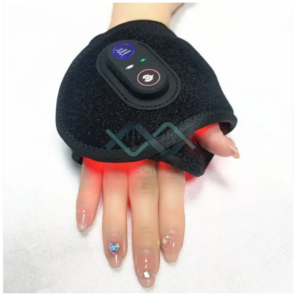 LumiHand - Fascia mano e polso con 48 led e 2 lunghezze d’onda