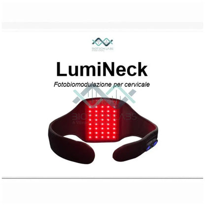 LumiNeck - Fascia fotobiomodulazione per cervicale con 40 led e 2 lunghezze d’onda