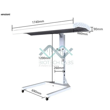 LumiPanel Ultra – Pannello full body con 1200 led e 2 lunghezze d’onda BT e TENS