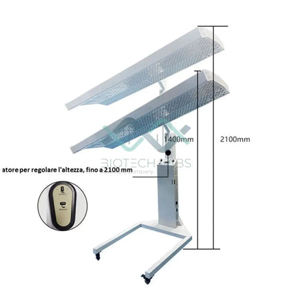 LumiPanel Ultra – Pannello full body con 1200 led e 2 lunghezze d’onda BT e TENS