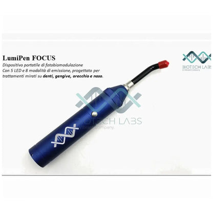 LumiPen FOCUS – Dispositivo portatile FBM con 5 LED e 8 modalità operative sistema ottico direzionale integrato