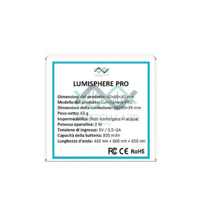 LumiSphere – Luce vibrazione ed energia in 1 solo dispositivo