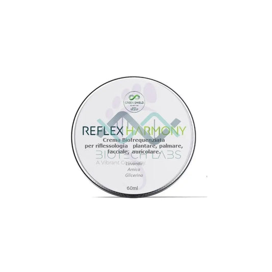Reflex Harmony crema biofrequenziata per riflessologia plantare auricolare palmare facciale